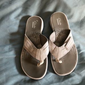 New Brinkley Sea White Clarks US 6 size